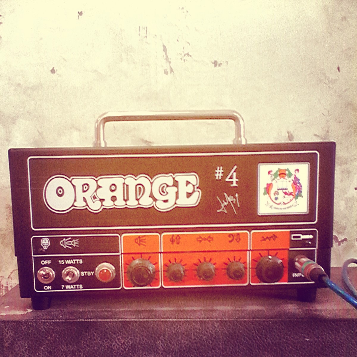 Orange Jim Root Terror TT15JR #4 Signature by Orange Amplification