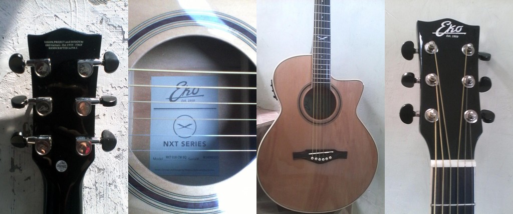 EKO guitars electro-acoustic steel-strings NXT series