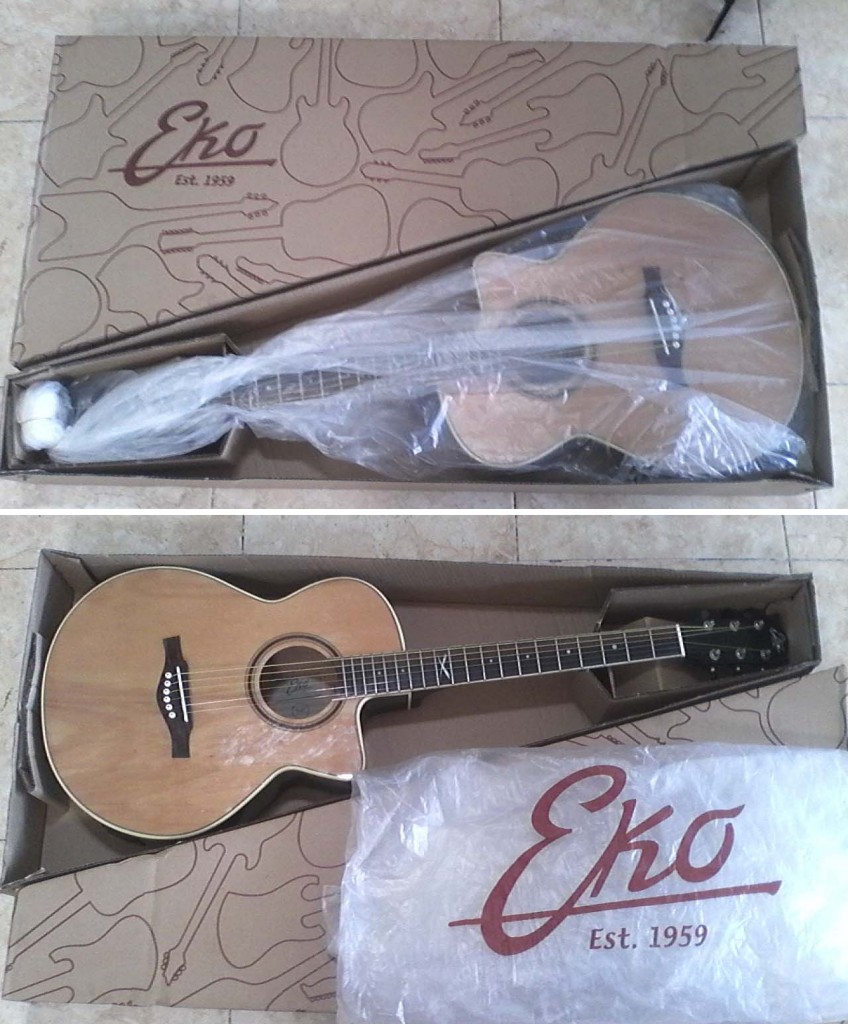 EKO guitars electro-acoustic steel strings NXT series