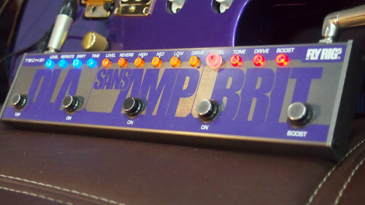 Fly Rig 5 BRIT guitar effects pedal by Tech 21